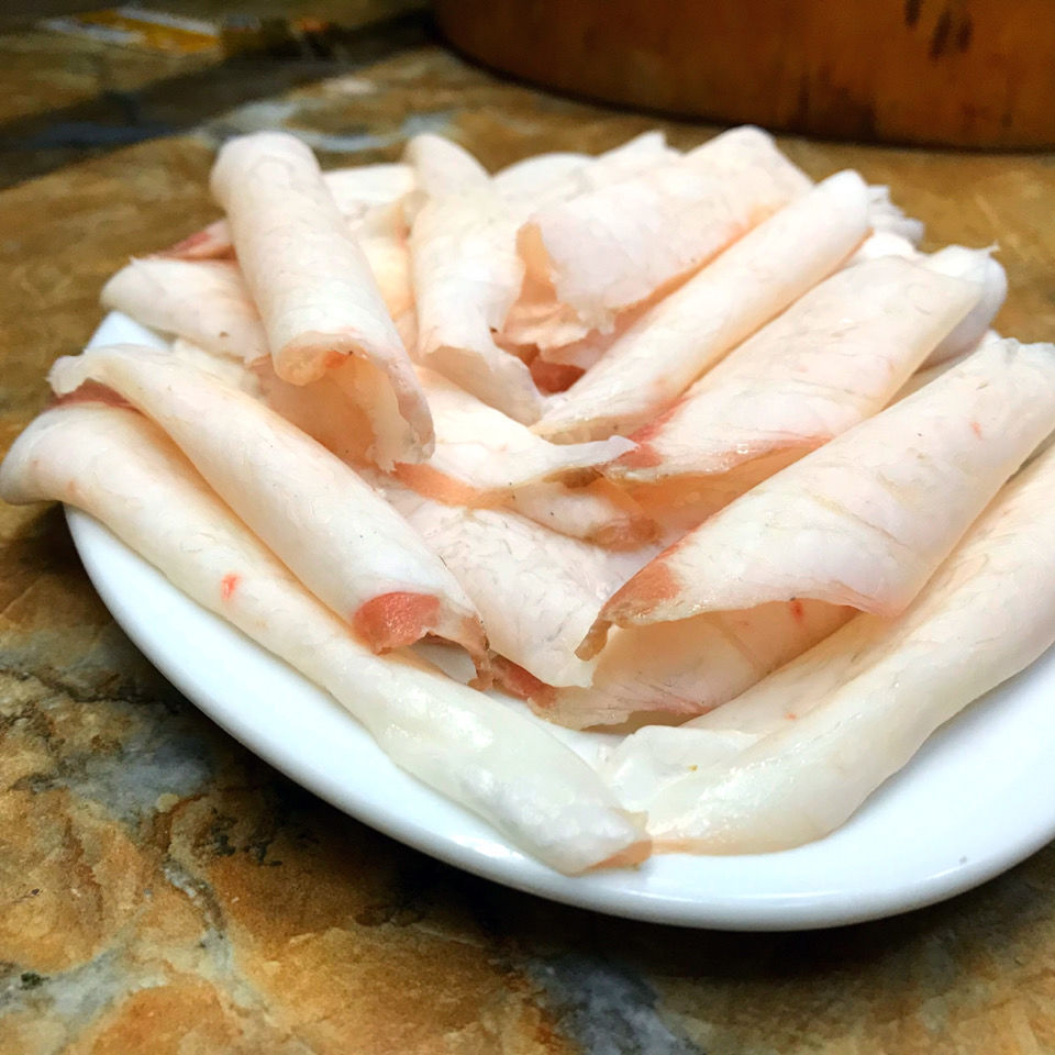 码头仔 潮汕特产新鲜牛胸口油肉牛胸口朥 火锅 烧烤 爆炒食材500