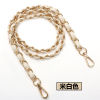 Inclined shoulder bag straps Bag chain Accessory Package chain Tape Metal chain Bag Chain belt parts