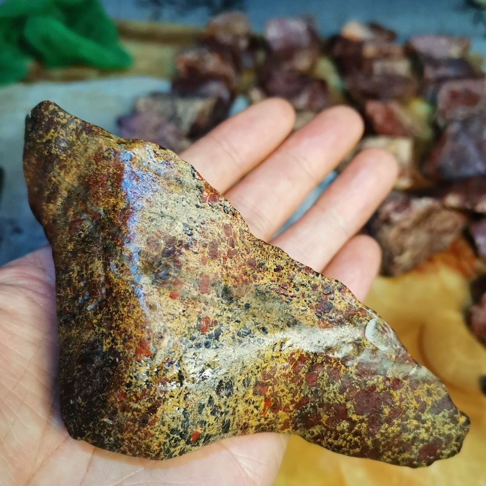 花伊丁天宝石红伊丁火星陨石宇宙天外来客火流星陨星