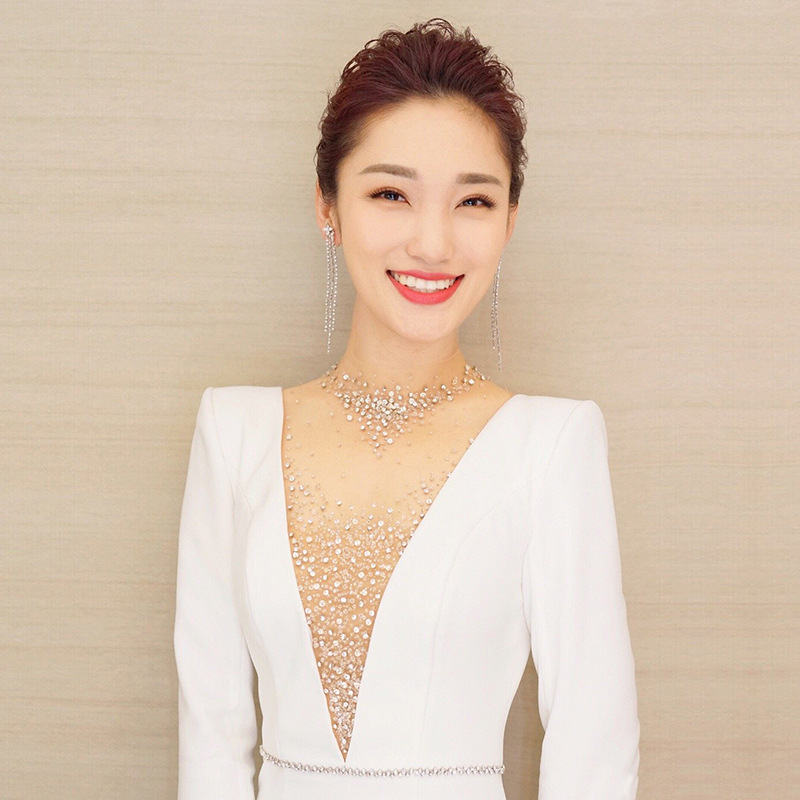 晚礼服连衣裙女高定女装气质轻奢小众端庄大气主持人宴会