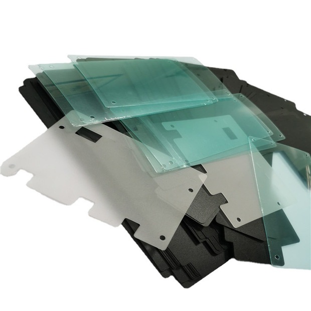 厂家热销塑料胶片 单双面背胶自粘胶贴 黑色磨砂绝缘片可定制生产