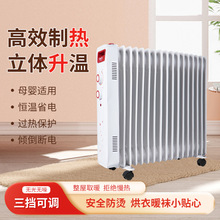 新款电热油汀取暖器家用节能恒温电暖器母婴速热大面积卧室暖气片