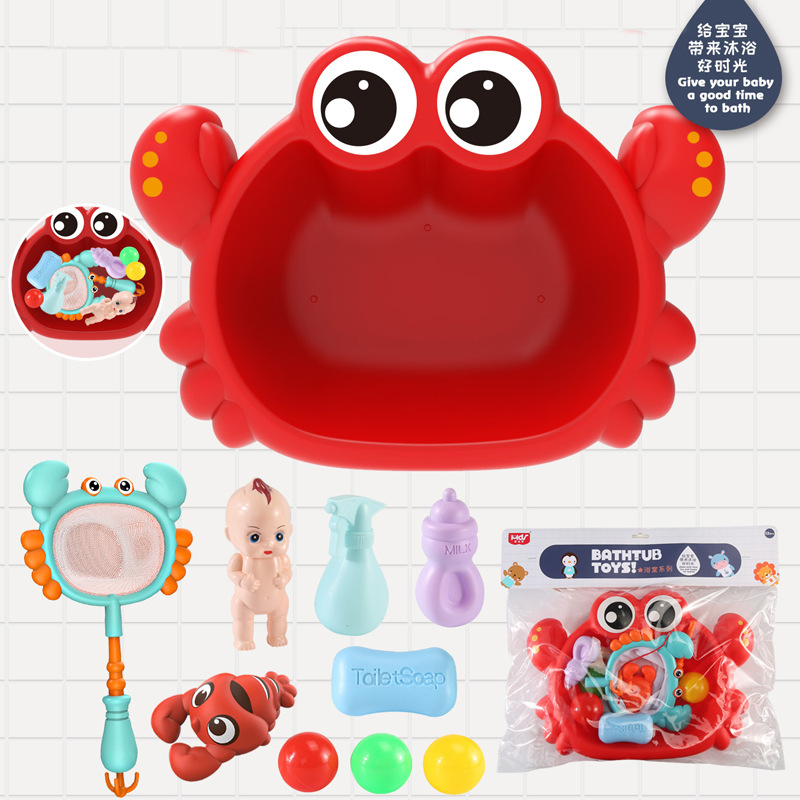 Children's Baby Bath Toys TikTok Swimming Water Turtle Animal Baby Boys and Girls Bath Bathroom Toys