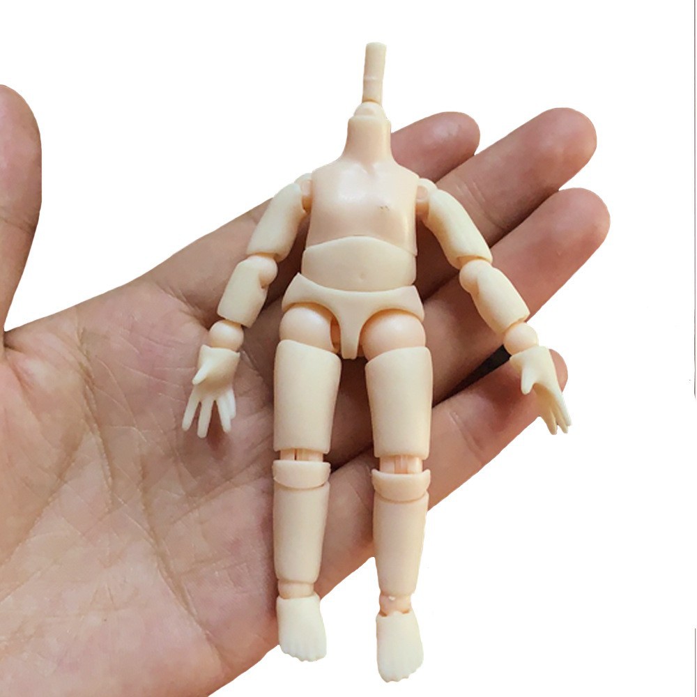 盒装ob娃娃素体 12分bjd素体娃娃 正版dod娃娃素体q版小孩身体