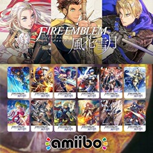 火焰纹章风花雪月ENGAGE amiibo卡 ns无双联动卡通用全套服饰12张