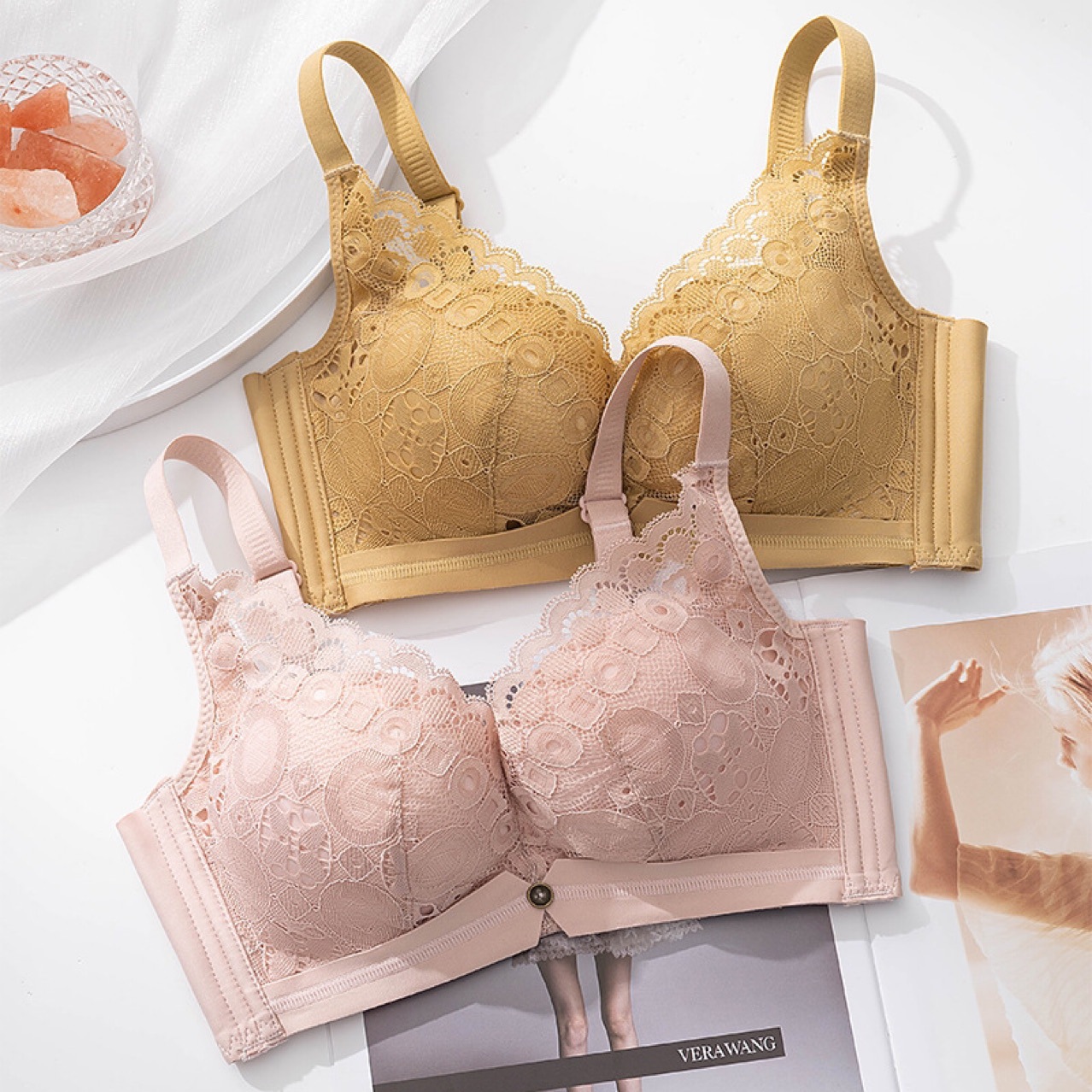 纤姿帆品牌正品中模杯青年聚拢简装云感棉现货青年超柔软女性内衣