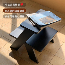 梯凳椅子国外设计师设计款实木家用换鞋凳多功能小板凳客厅