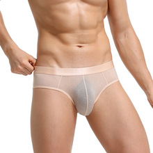 UnderWear Men BrIefS ShorTS ThIn Ice SILk LoW WaIST PanTIeS