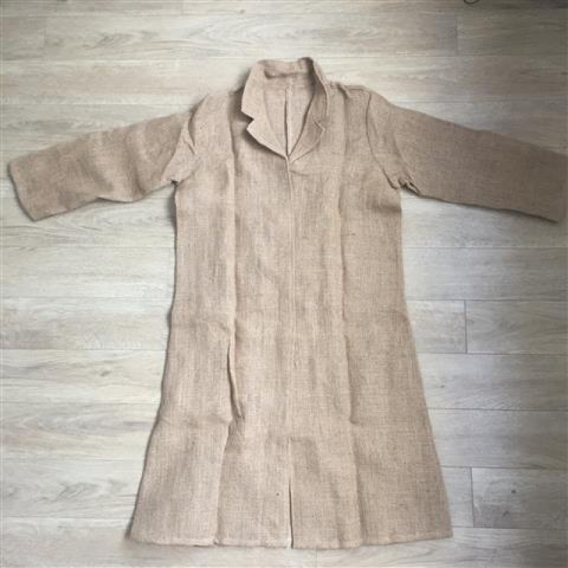 丧服白事丧葬丧葬用品男女麻布长袖孝衣葬礼衣服丧事一条龙