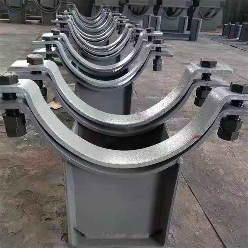 碳钢t型焊接管托 聚氨酯保冷鞍式支座管夹 滑动导向固定限位管托