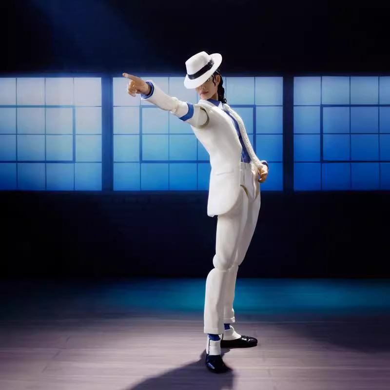 Michael Jackson 迈克尔 杰克逊 犯罪高手 月球慢步 可动盒装手办
