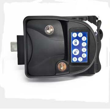 房车汽车游艇智能触摸屏开关电子机械锁客车通用改装遥控钥匙门锁