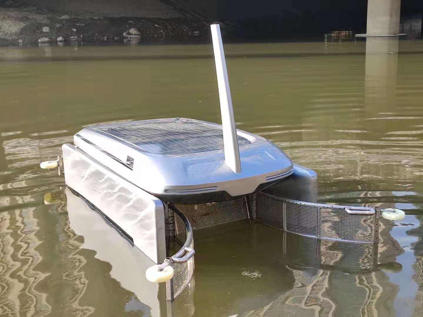 水面漂浮物清理智能无人船适【河流,湖泊,水库通用】