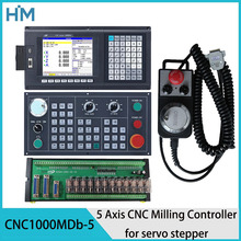 5轴 CNC铣削控制器Mach3 CNC1000MDb-5 控制面板用于伺服步进MPG