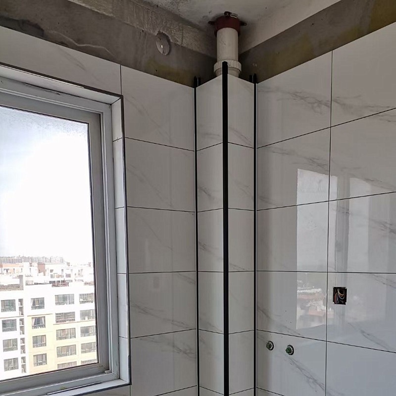 下水管支架下水隔音室神器固定铝合金立管包卫生间外下水管材料