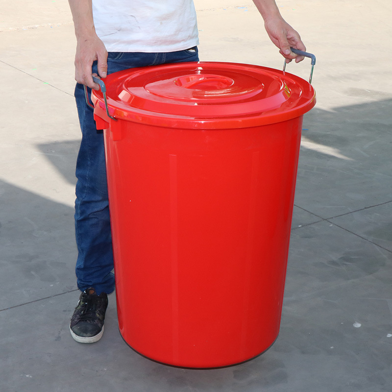 大水桶塑料桶家用储水用大号加厚桶子超大潲水桶100升大桶餐厅用-报价