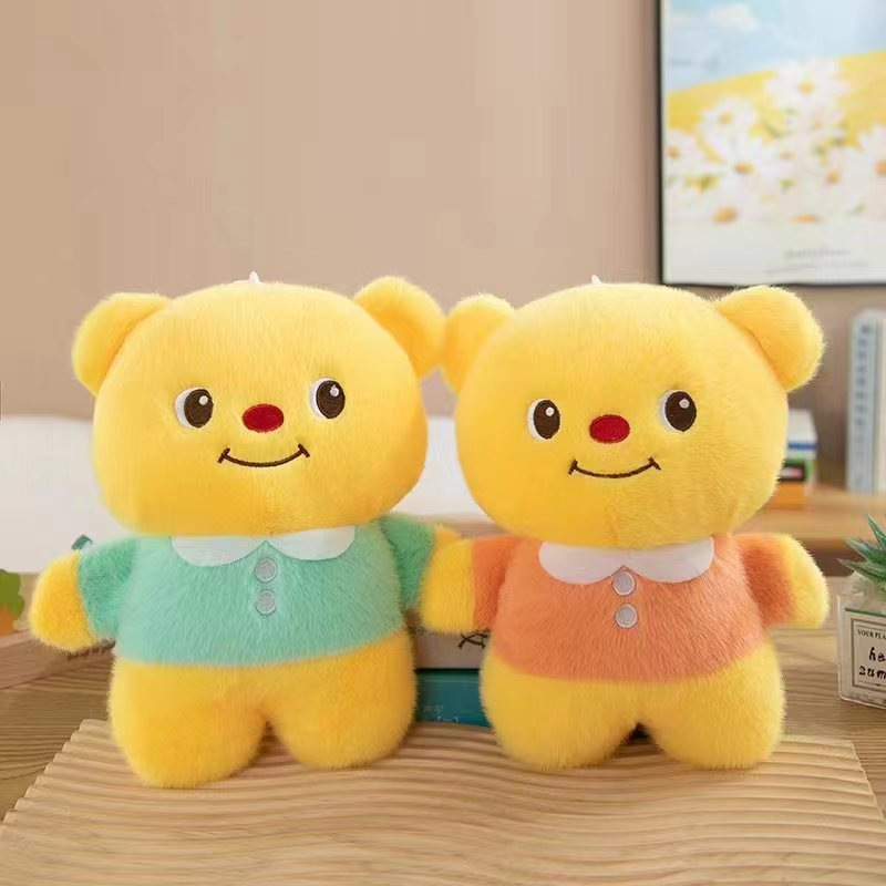 创意抓娃娃机公仔烘焙小熊可爱床上抱枕生日礼物布偶娃娃女孩礼物