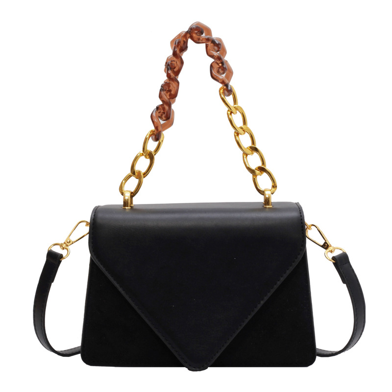 High-End Fashion Messenger Bag 2022 New Chain All-Match Internet Celebrity Classy Small Square Bag Special-Interest Shoulder Bag