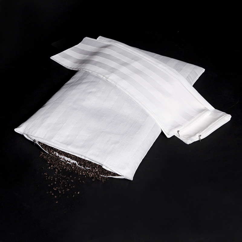 婴儿枕头米袋三层枕头芯内胆透气通用睡枕防尘决明子填充拉链加密