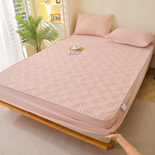 A类防水夹棉床笠单件防滑固定席梦思床垫保护套儿童防水隔尿床罩