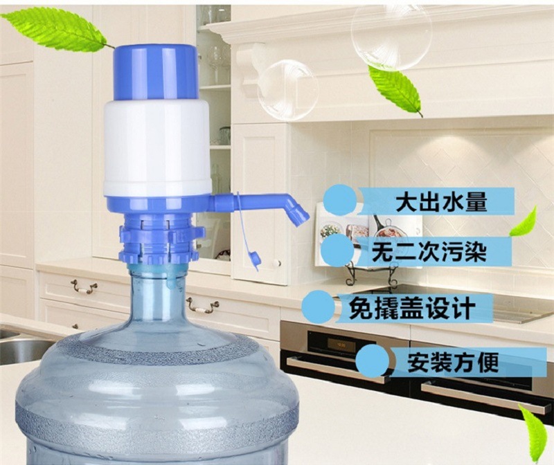 压水器桶装水手压式抽水器手动饮水器纯净水桶饮水机-阿里巴巴