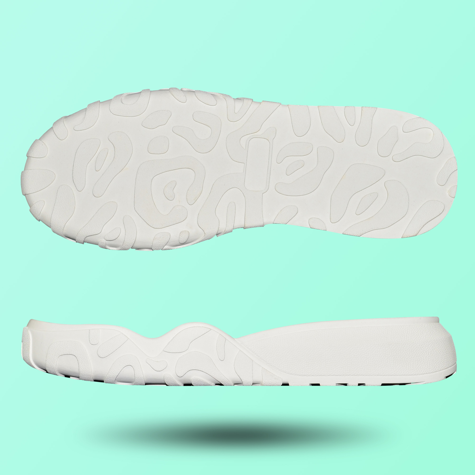 运动休闲女款小白鞋滑板鞋橡胶鞋底 rubber sole 橡胶大底