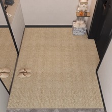 纯色入户门地垫pvc可擦免洗换鞋垫子玄关走廊耐脏可裁剪防滑地毯