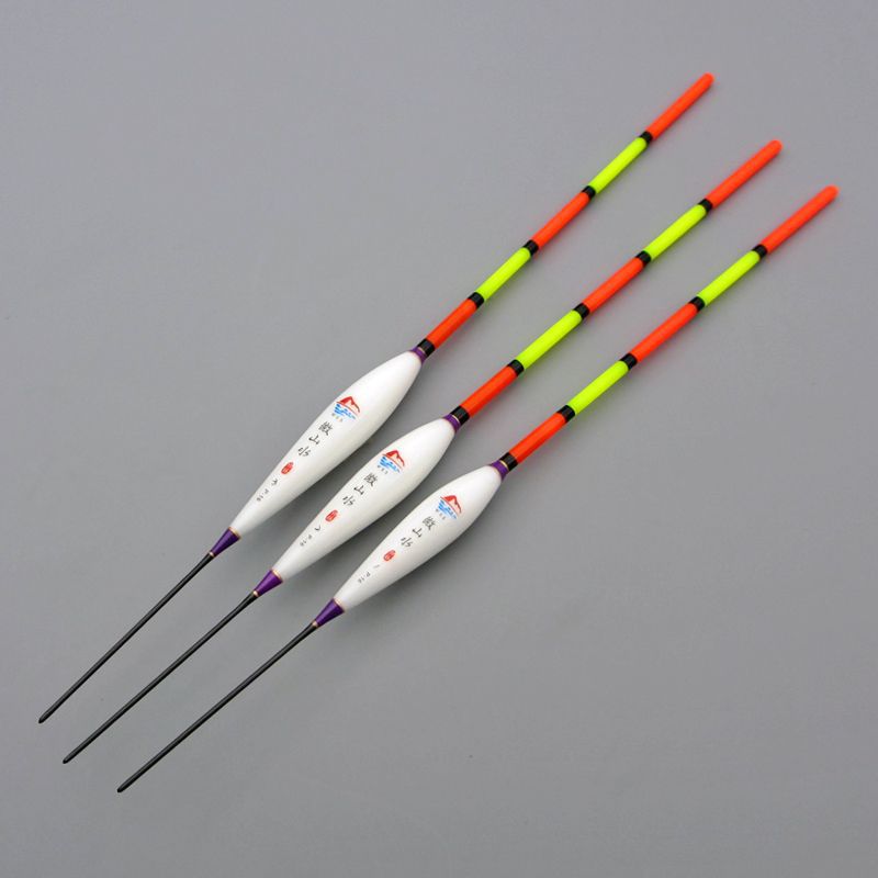 浅水漂超短漂鲫鱼漂轻口加粗醒目抗走水高灵敏野钓浮标小鱼漂浮漂