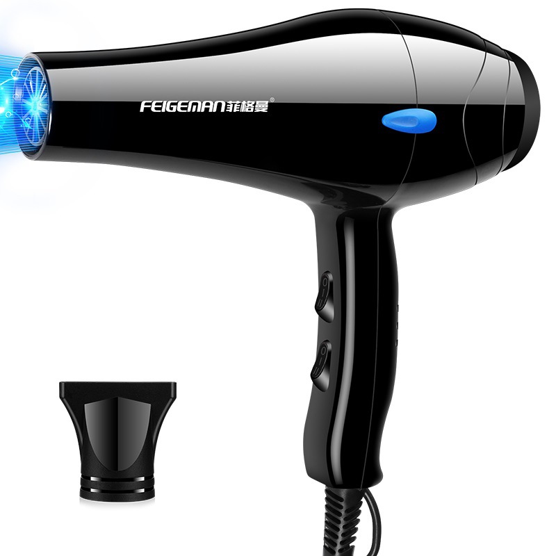 hair drier Hair Dryer Household Electric Blower Hair Salon High Power Blue Light Heating and Cooling Air Hair Dryer Wholesale Gift One Piece Dropshipping Cross Border