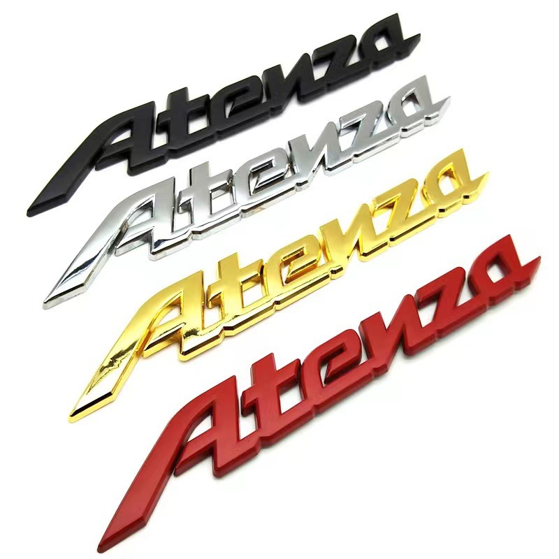 atenza车贴 适用于马自达阿特兹改装车标atenza英文车标车尾