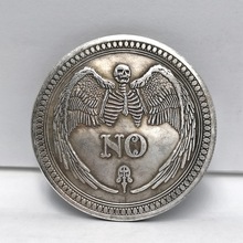 【银元版】YES NO新款决策币 魔术币仿古创意币花式硬币铜币