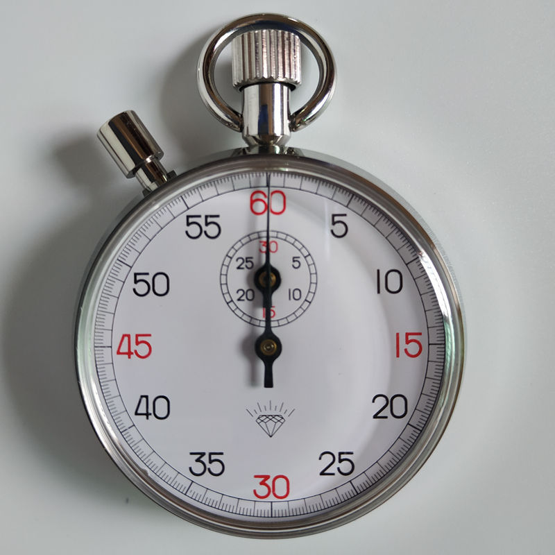 上海星钻diamond钻石牌jm806机械秒表停表上海秒表厂30分60秒暂停