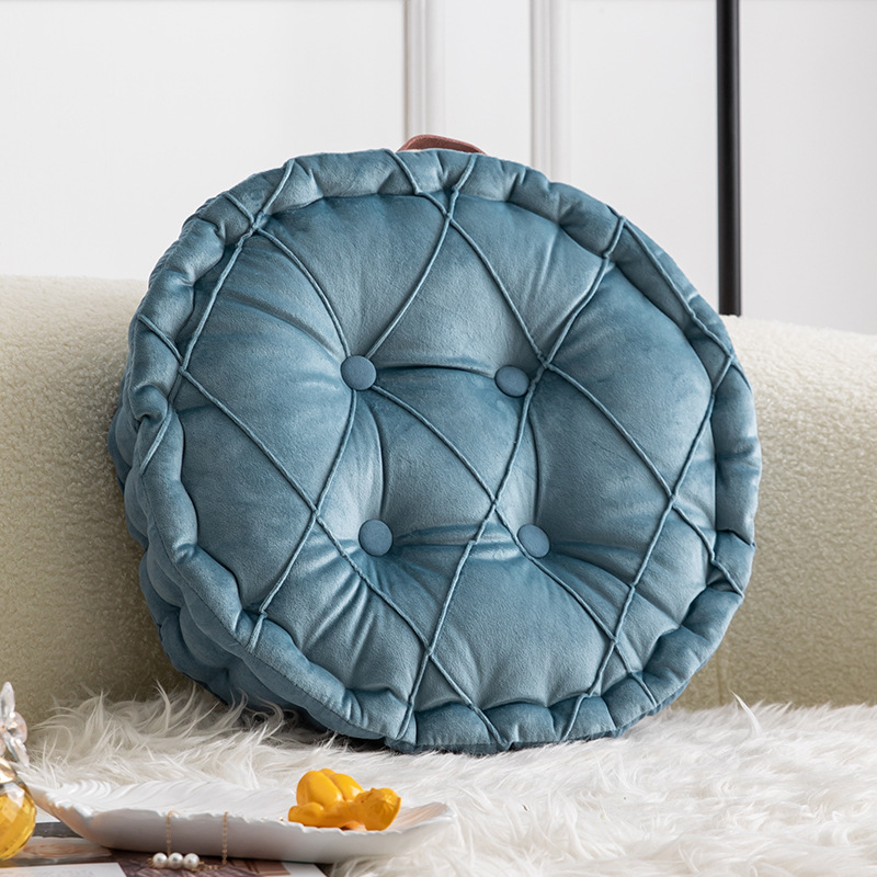 Cross-Border Hot Sale Sofa Cushion Ins Style round Bedroom Bedside Cushion with Core Office Back Cushion Wholesale