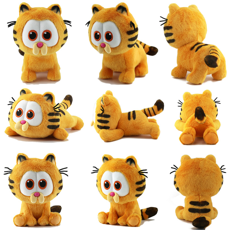 跨境新品Garfield doll 加菲猫毛绒公仔玩具生日礼物儿童玩偶娃娃