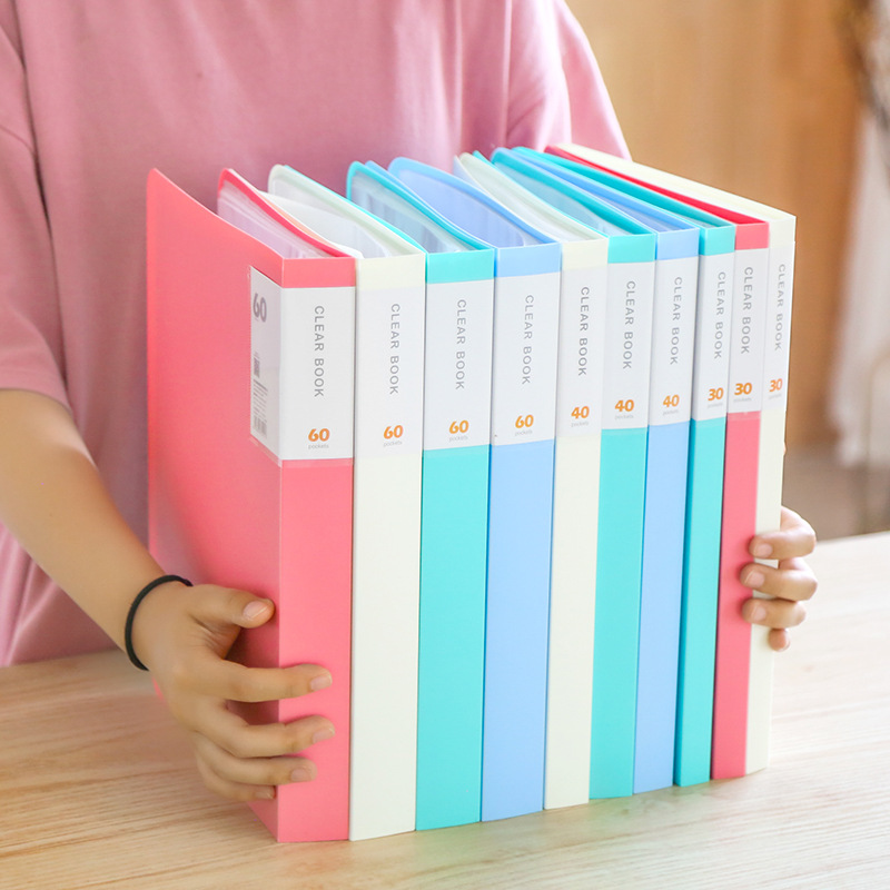 a4文件夹多层学生用资料夹大容量试卷整理神器分类收纳袋资料册