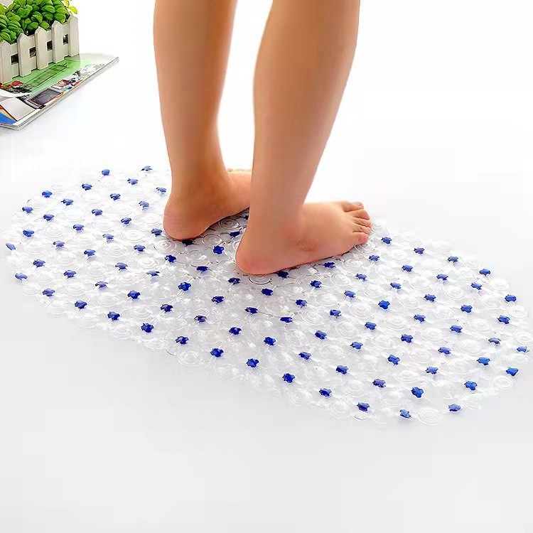 New Color Point Water Beads Floor Mat Light Floor Mat Bathroom Non-Slip Mat PVC Bath Mat Shower Mat Fresh