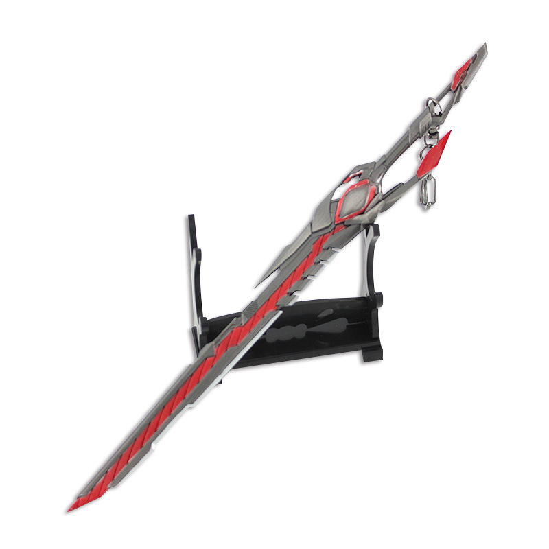 吞噬星空周边 罗峰九系战刀 合金武器摆件兵器收藏学生玩具22cm