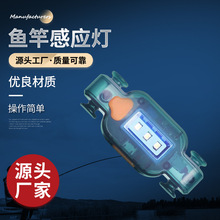 鱼竿感应灯充电夜钓白光LED充电自动饵料灯钓鱼装备渔具