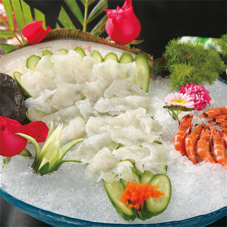 日本料理刺身寿司食材 左口裙边 左口鱼刺身 500克/盒