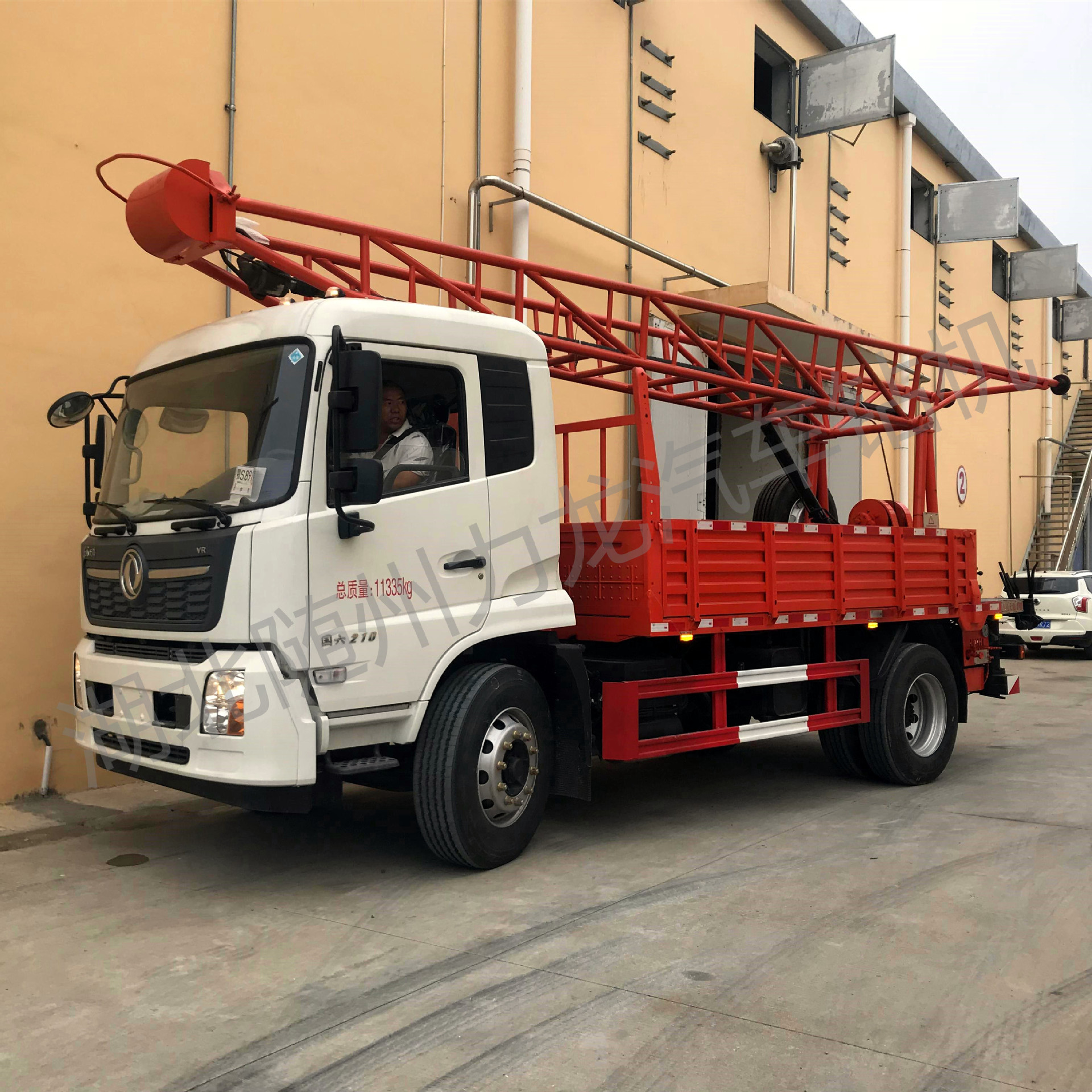 东风国六天锦5型汽车钻机 可上京牌钻井车-阿里巴巴