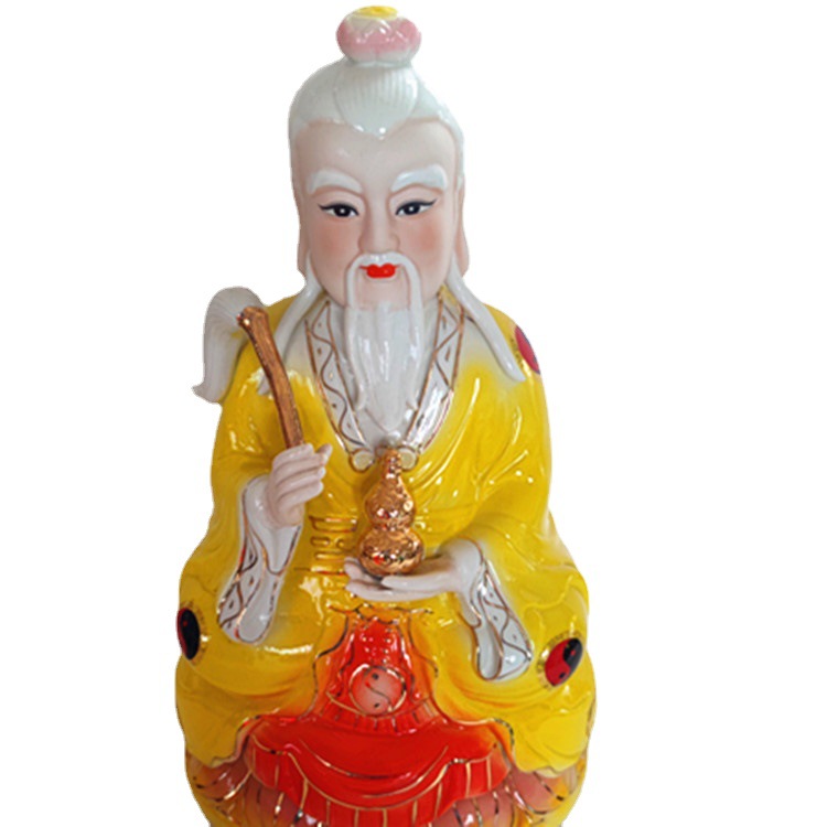 太上道祖太白金星菩提老祖居家陶瓷摆件太上老君佛像工艺品-阿里巴巴