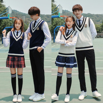 学院风日本班服秋季jk制服女男秋冬英伦韩版高中学生校服套装新款