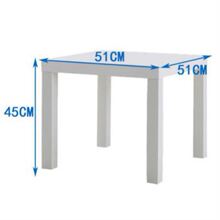 3IGP简易小方桌客厅办公室吃饭小桌床头卧室坐地矮桌子小茶几沙发