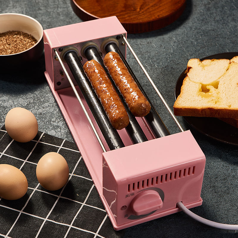 烤肠机器家用烤肠机台式小型热狗机迷你宿舍早餐机多功能香肠机