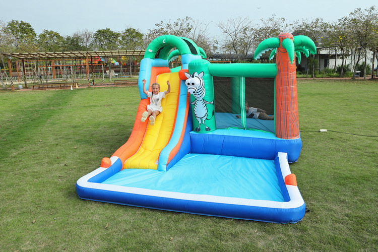 诚乐儿童滑滑梯充气城堡室外小型 pvc家用广场蹦蹦跳跳床厂家批发