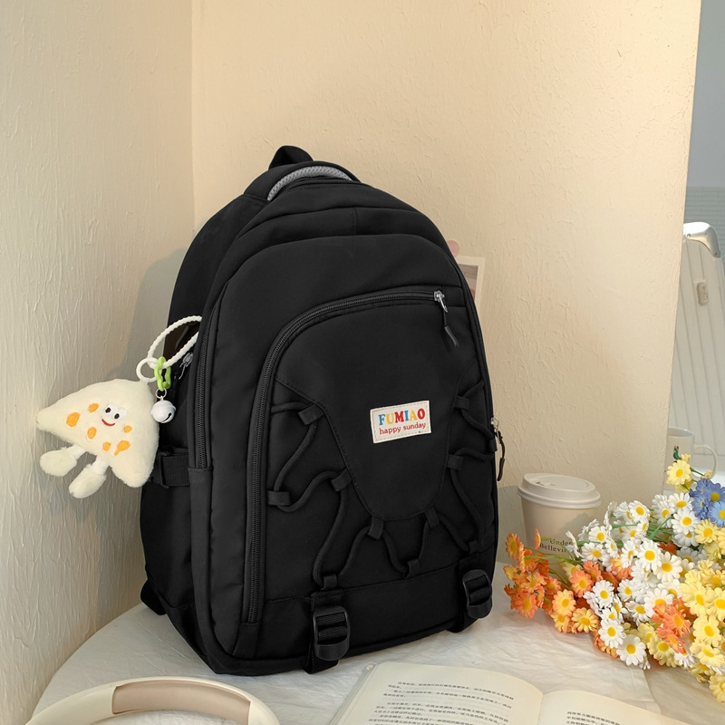 Schoolbag Female High School Student Good-looking Niche Junior School Backpack Ins Backpack