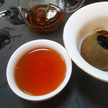 天然全生晒製新会茶坑小青柑普洱熟茶一件代发柑仔柑皮茶