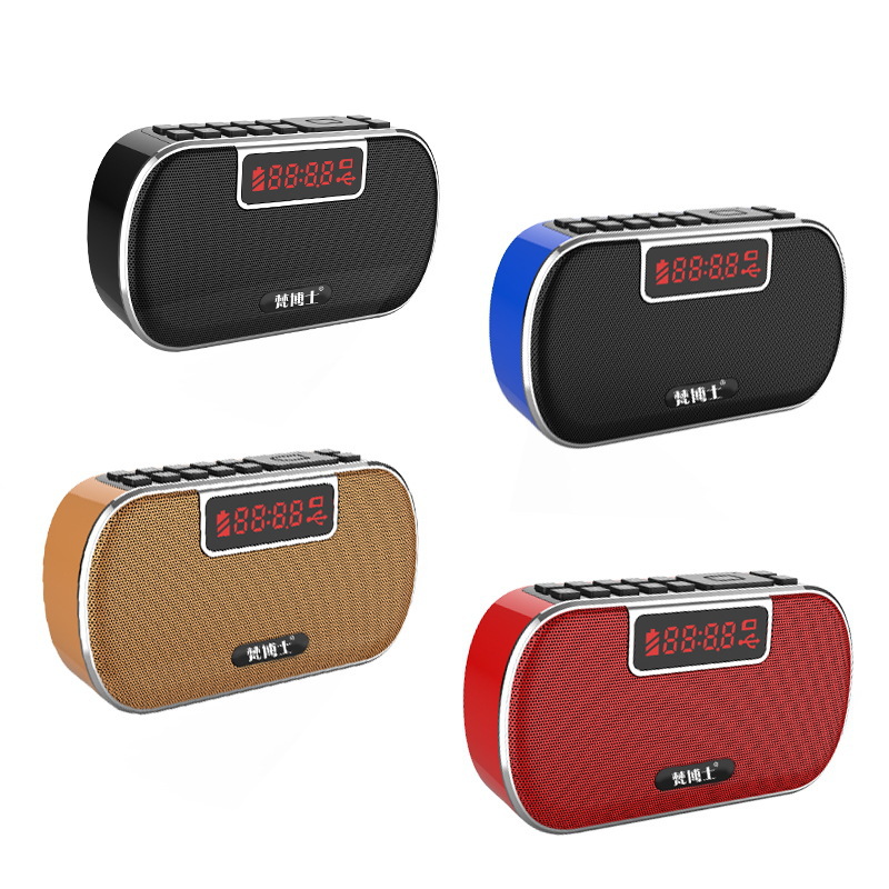 新款蓝牙小音箱插卡音箱梵博士j36 蓝牙音箱音响 户外炫彩迷你型