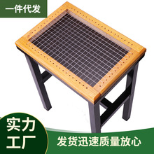 V45O夏季坐垫透气麻将散热垫学生椅垫木框座垫工厂凳子垫子屁垫长