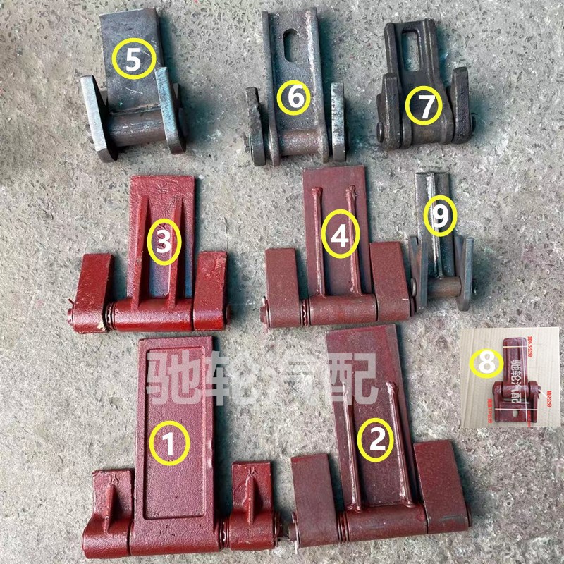 翻斗车后门吊耳电动货车侧开合页重汽翻斗车270铰链南骏加厚-阿里巴巴